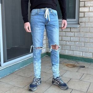 Hyper Denim Artsy Distressed Jeans Size 30
